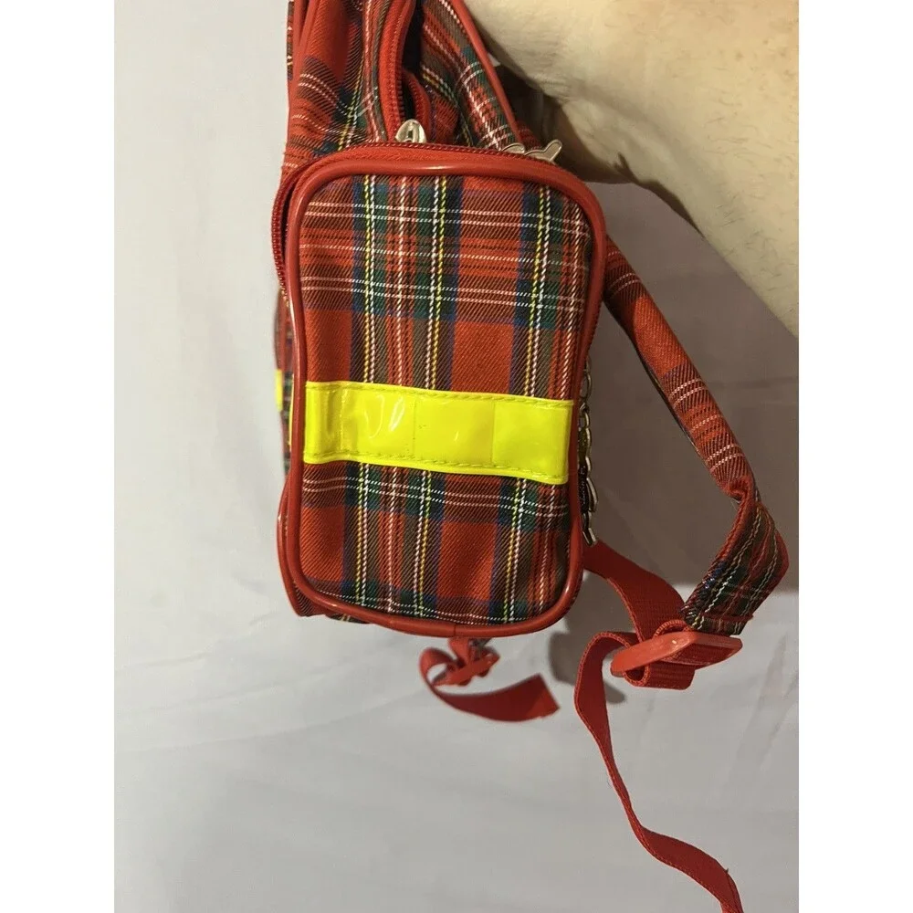 DIE SPIEGELBURG FELIX RABBIT TARTAN PLAID KIDS BACKPACK